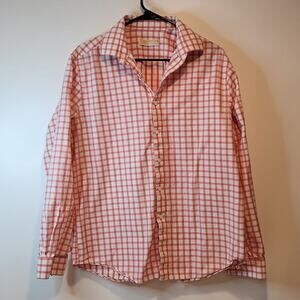Michael Kors Button Up Collared Dress Shirt Men's Size 16 1/2 34/35 EUC NICE!